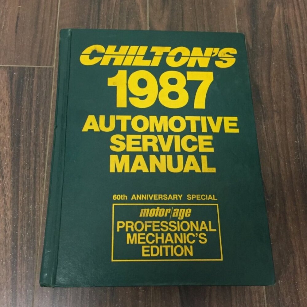 Chilton's Motor Age 1987 Automotive Service Manual 1983 - 1987